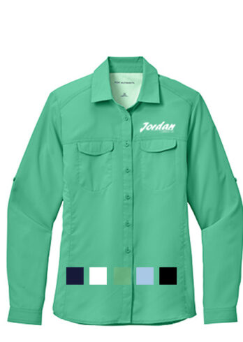 Port Authority® Ladies Long Sleeve UV Daybreak Shirt